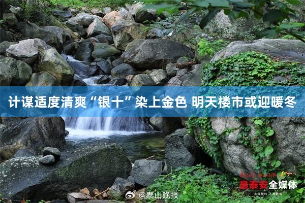 计谋适度清爽“银十”染上金色 明天楼市或迎暖冬